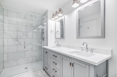 Marble Vanity Area