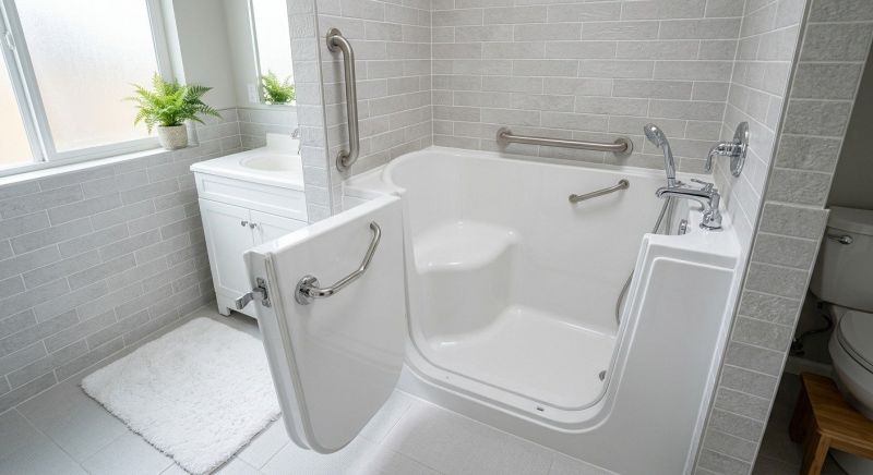 Elderly Bathtub Installation in Hunterdon County, NJ